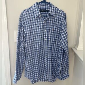 Ralph Lauren Men’s Plaid Dress Shirt